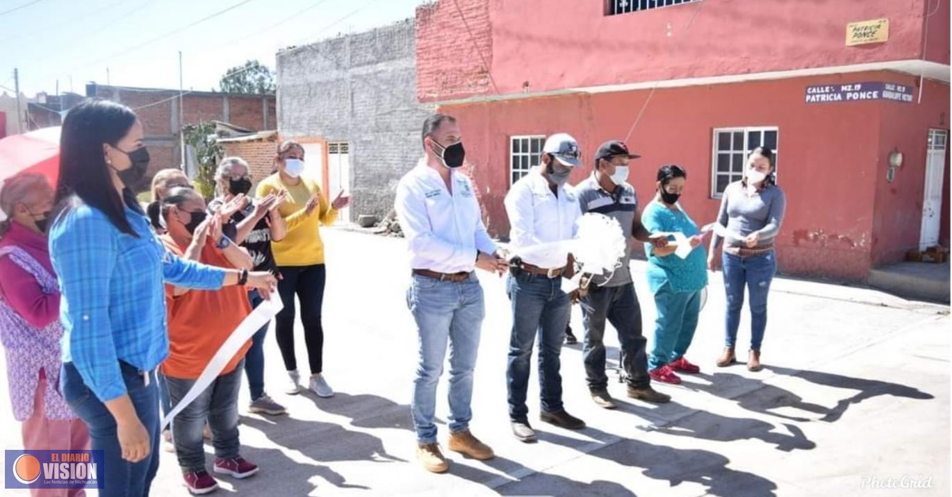 Obra pública para Zacapu, prioridad de Luis Felipe León Balbanera
