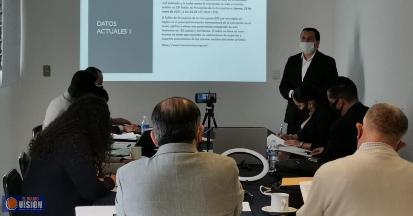 Carlos Gamiño, integrante del Comité de Participación Ciudadana 