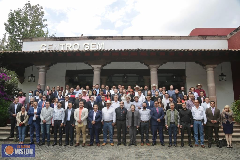 Respaldan alcaldes el presupuesto 2022 presentado por Gobierno de Michoacán
