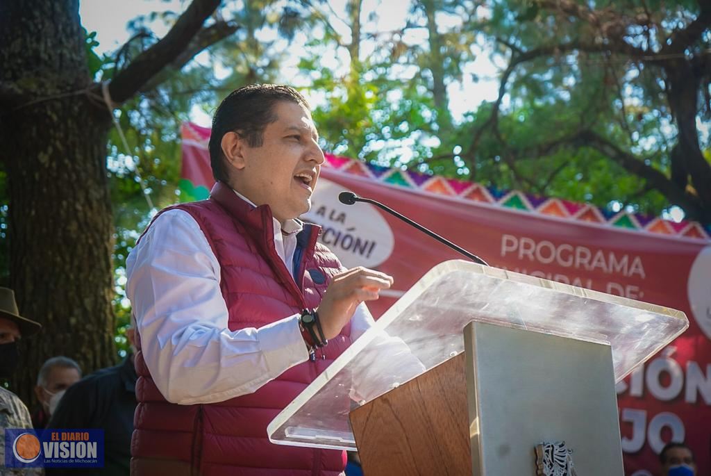 Uruapan se une para prevenir incendios forestales