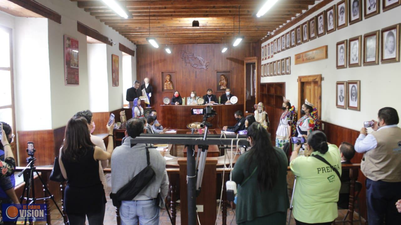 Ratifican hermanamiento, Pátzcuaro y Madrigal de Las Altas Torres