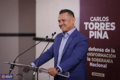 Aspirantes de Morena fuimos llamados a fortalecer trabajo territorial y evitar disputas: Torres Piña