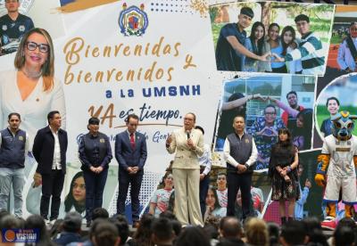 A ser aliados de la UMSNH, invita Yarabí Ávila a madres y padres de estudiantes de Bachillerato
