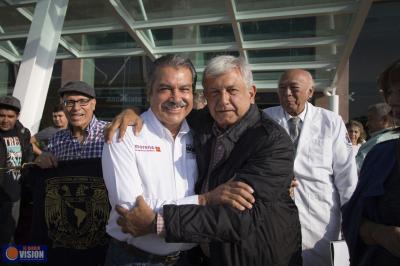 Raúl Morón, al frente de las preferencias en Morena