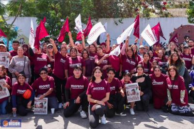 El mayor impulso a la juventud es con la 4T: Gaby Molina