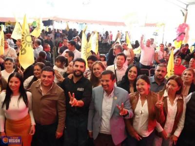 Conrado Paz Torres, diputado por Uruapan rinde Segundo Informe