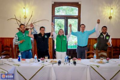 Samanta Flores se suma al Partido Verde rumbo a 2027